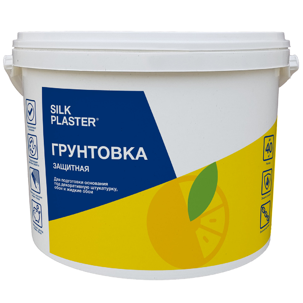 Грунт для жидких обоев Silk Plaster 5л (5,8 кг)